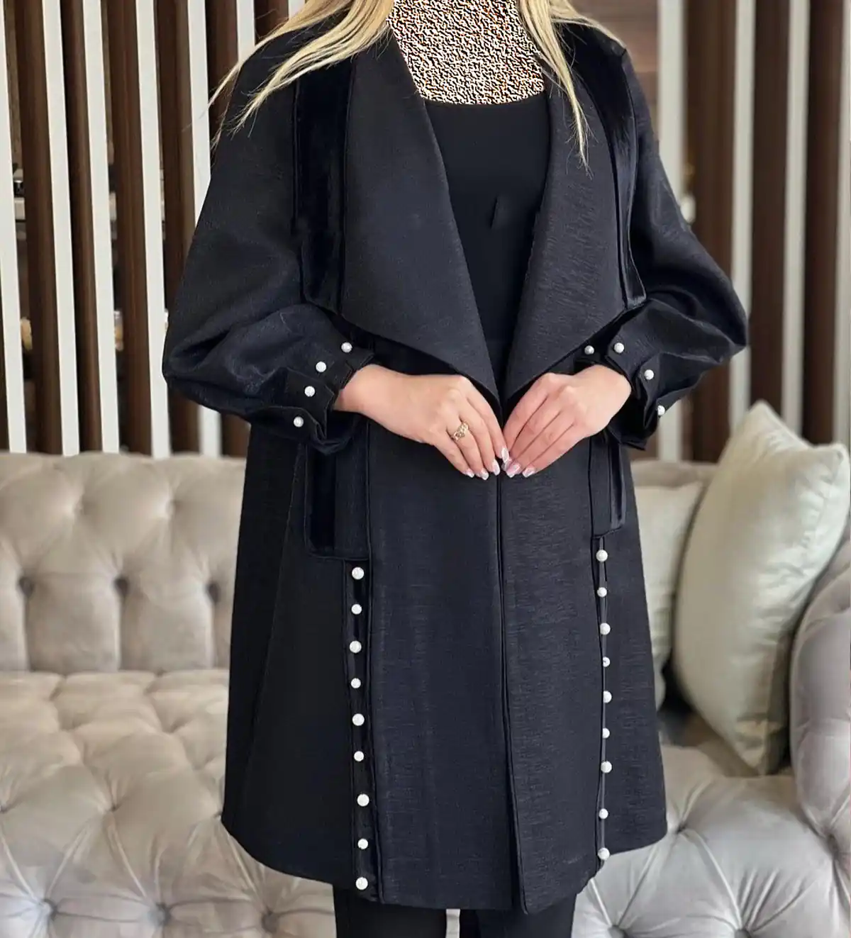 مانتو مجلسی زیبا و ساده