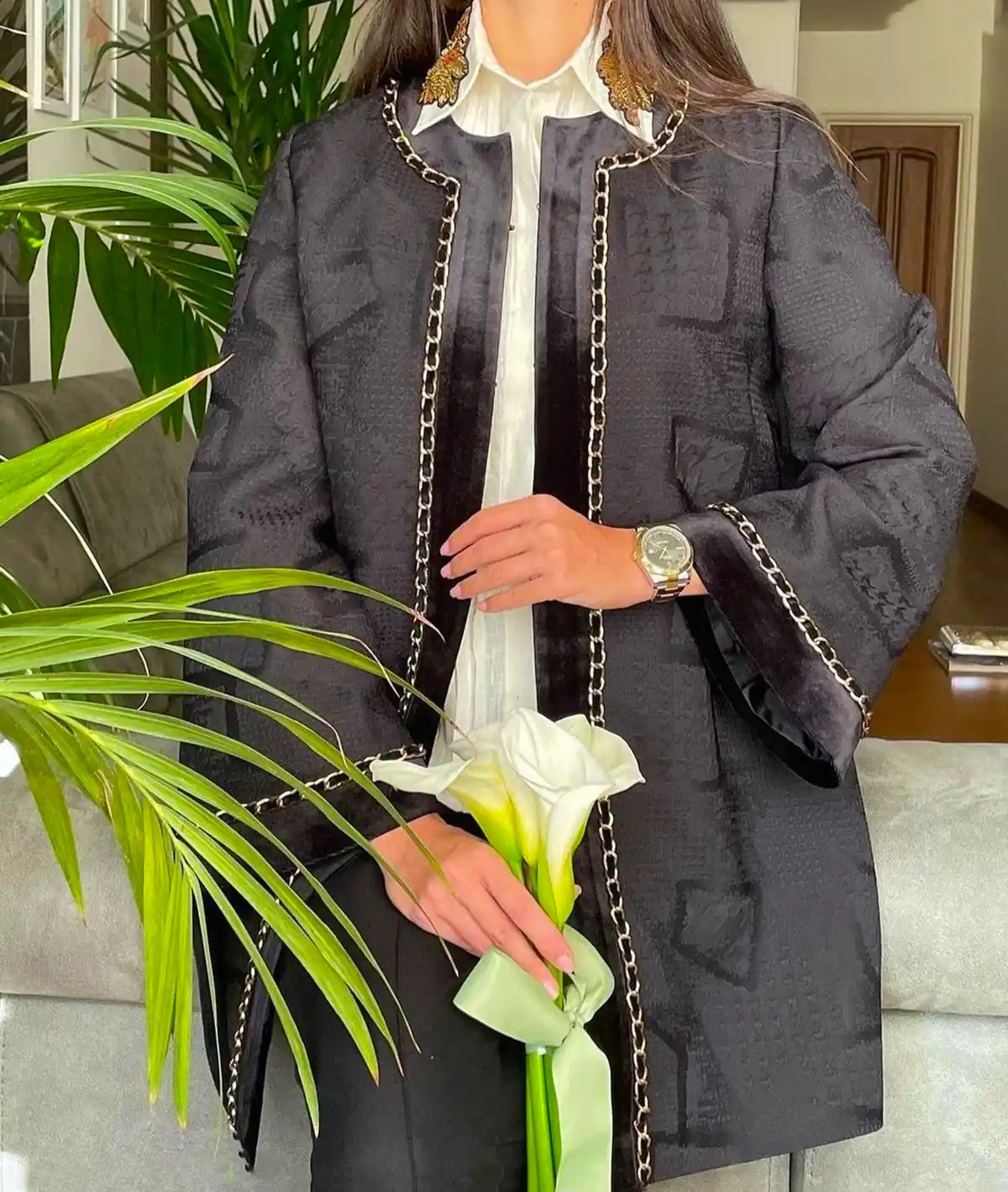 مانتو مجلسی زیبا و ساده
