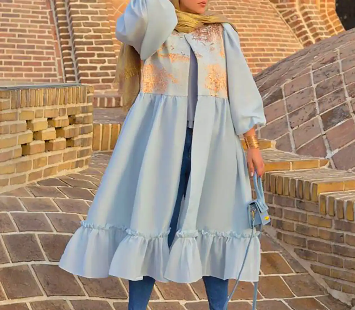 مانتو زیبا و ساده