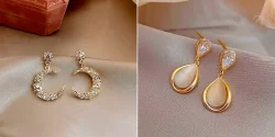 گوشواره شیک و لاکچری طلا؛ ۱۵ مدل طلایی برای استایل روزمره و خاص