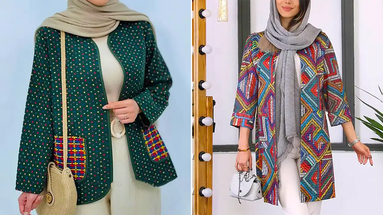 مانتو باکلاس کلاسیک؛ ۱۵ ایده شیک فوق‌العاده برای استایل رسمی و خاص بانوان
