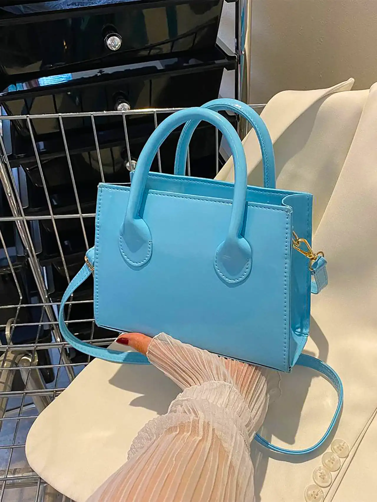 کیف آبی زنانه