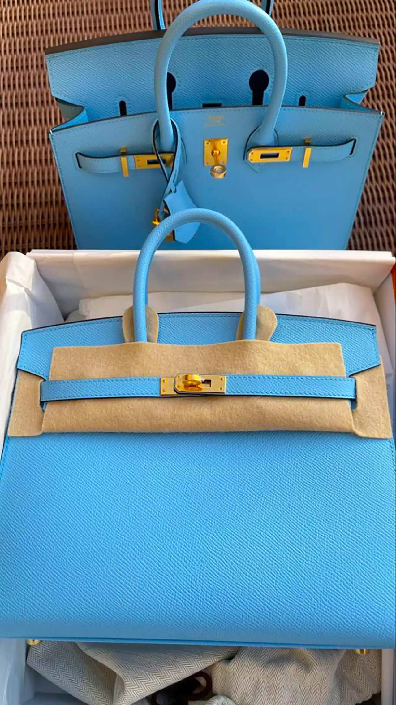 کیف آبی زنانه
