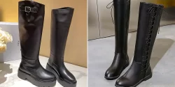 بوت ساق بلند زنانه؛ ۱۵ مدل لاکچری فوق‌العاده برای تیپ رسمی و خاص