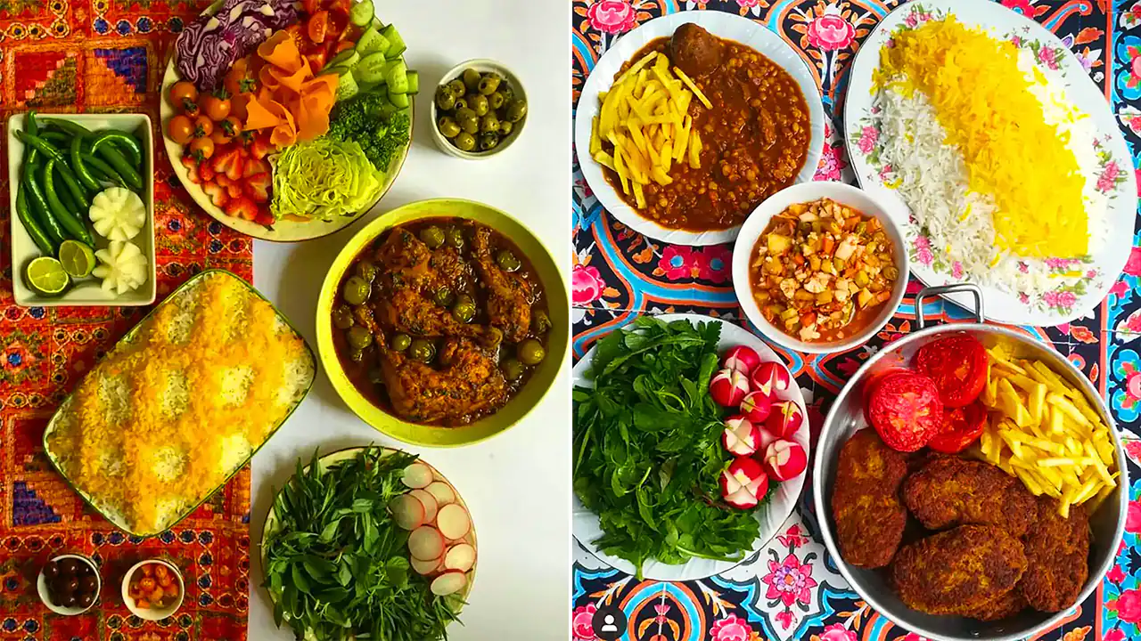 چیدن میز شام برای دورهمی؛ ۱۵ مدل خلاقانه جذاب برای طراحی میزهای خودمانی