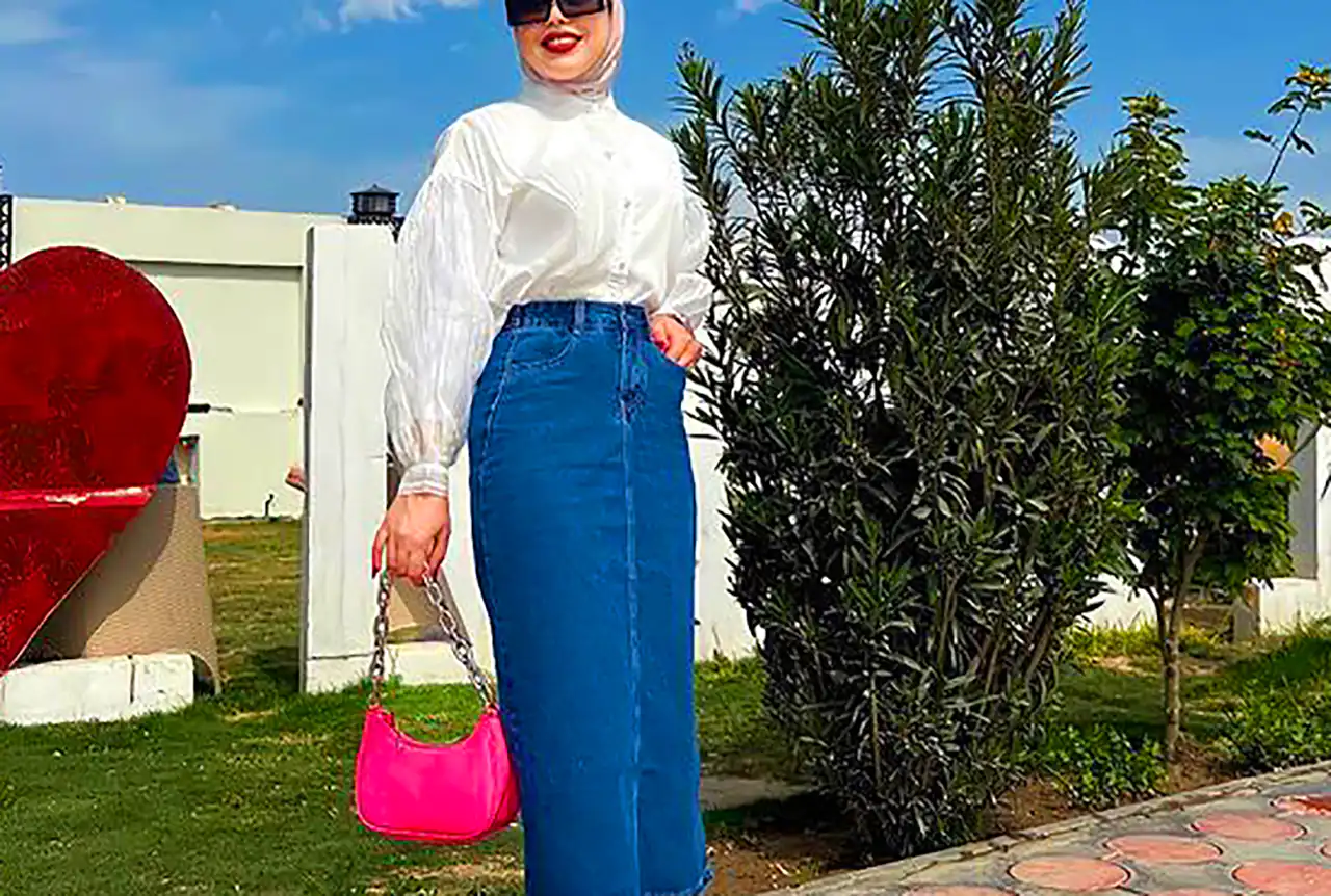 دامن جین شیک خاص