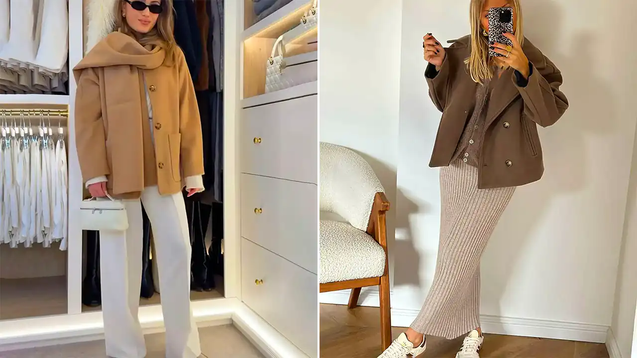 کت فوتر زنانه برای استایل زمستانی؛ ۱۵ عکس شیک و خاص از استایل‌های جدید زمستانی