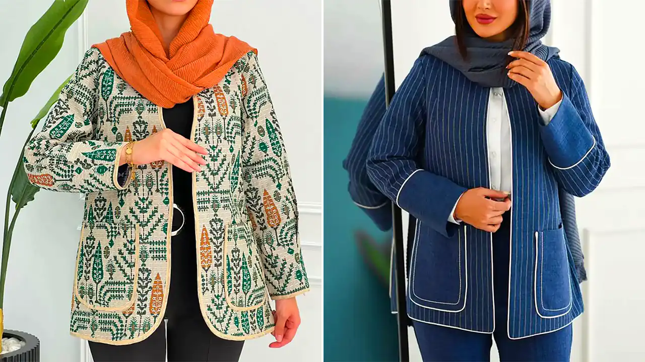 کت مانتویی سبک مزونی؛ ۱۵ مدل متفاوت برای خانم‌های خوش‌استایل و خاص‌پسند ایرانی