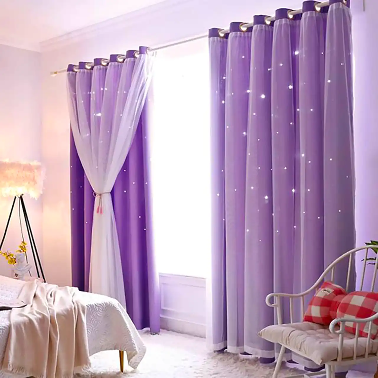 پرده پانچ برای اتاق کودک
