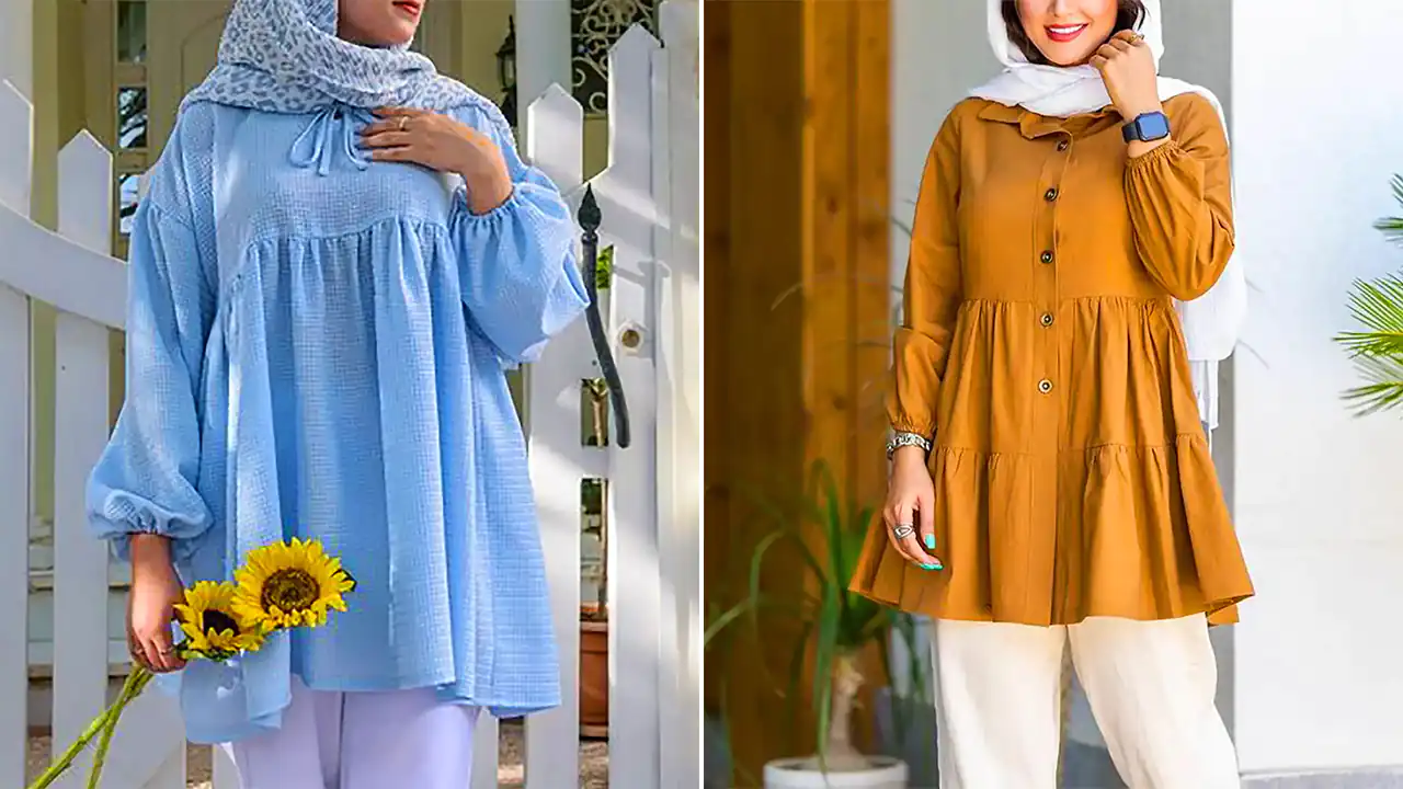 شومیز عروسکی شیک و خاص؛ ۱۵ عکس دل‌فریب برای استایل دخترونه و مدرن روز