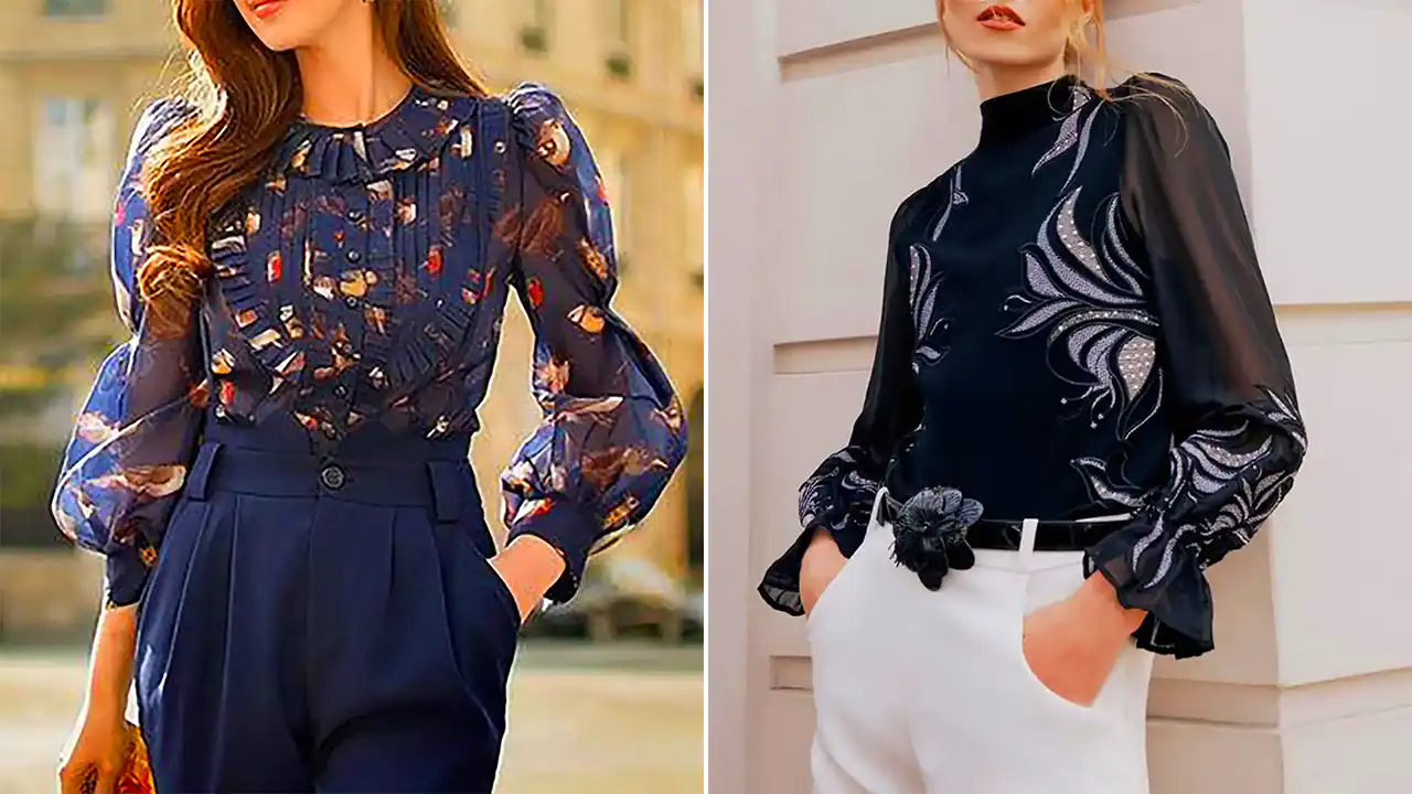 شومیز فلورال زنانه؛ ۱۵ مدل منحصر‌به‌فرد با طراحی خاص و پارچه‌های سبک حریری