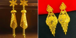 گوشواره طلا آویزی؛ ۱۵ مدل چشمگیر خاص برای استایل بانوان خوش سلیقه