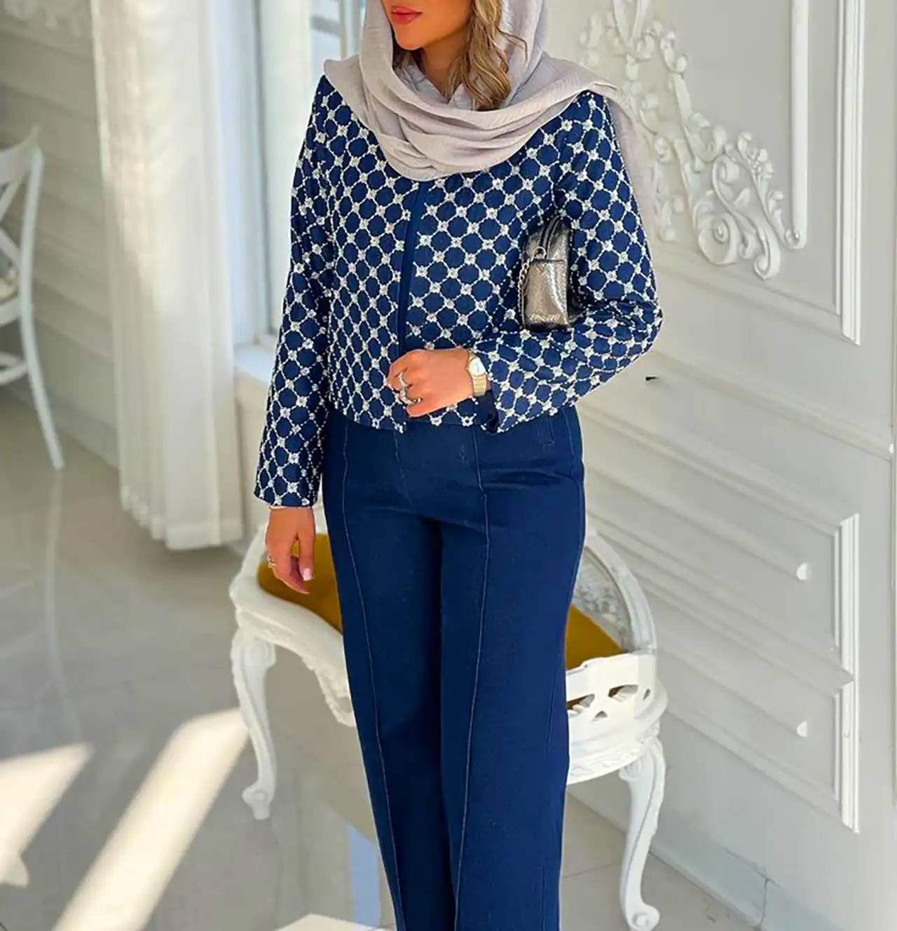 کت زنانه ژورنالی شیک