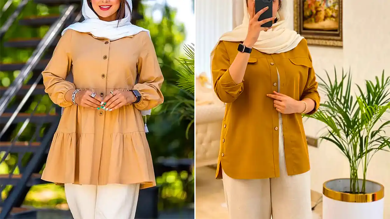 مانتو مناسب استایل کژوال؛ ۱۵ عکس جذاب شیک برای انتخاب بهتر و ساده