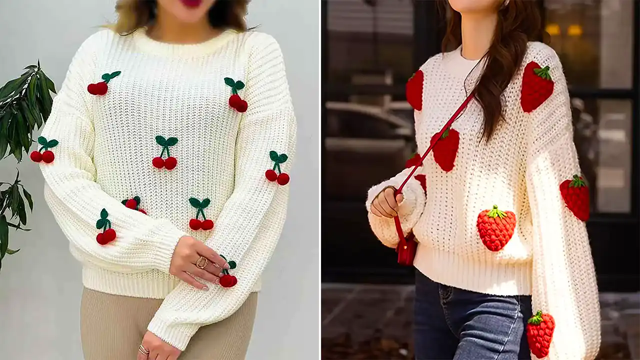 پیراهن قلاب بافی طرح برجسته؛ ۱۵ عکس بی نظیر برای شناخت مدل های جدید