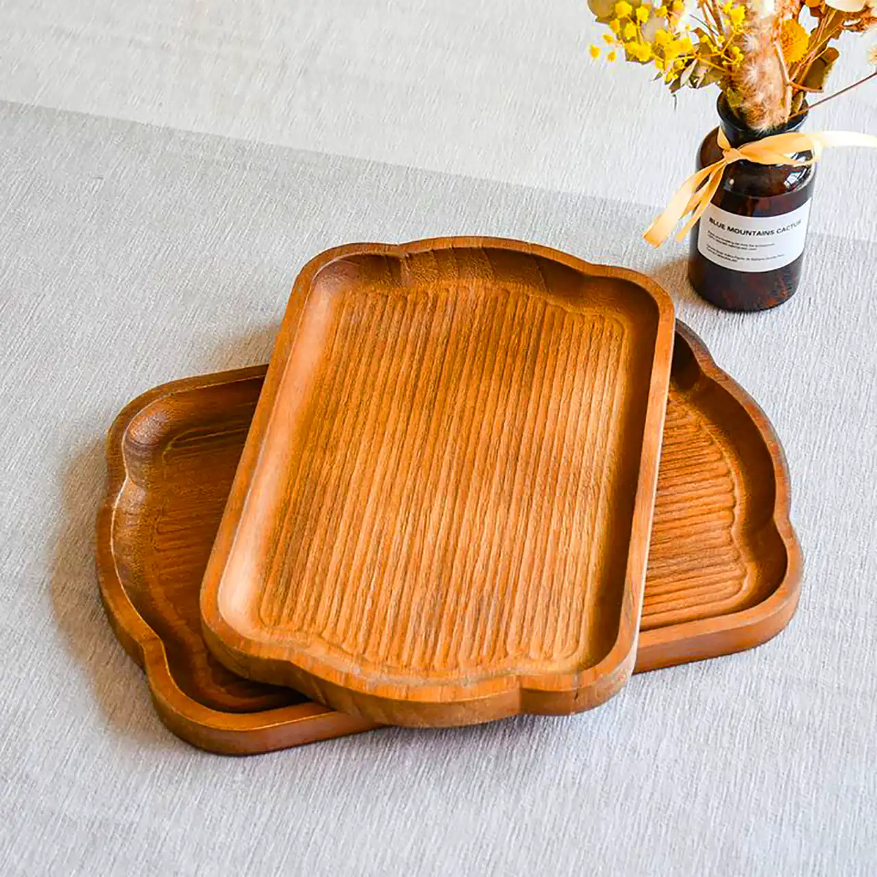 سینی چوبی مدرن و شیک