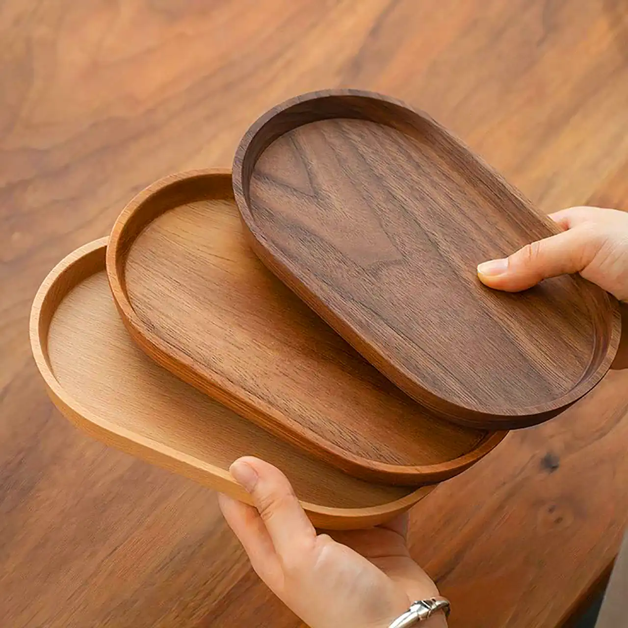 سینی چوبی مدرن و شیک