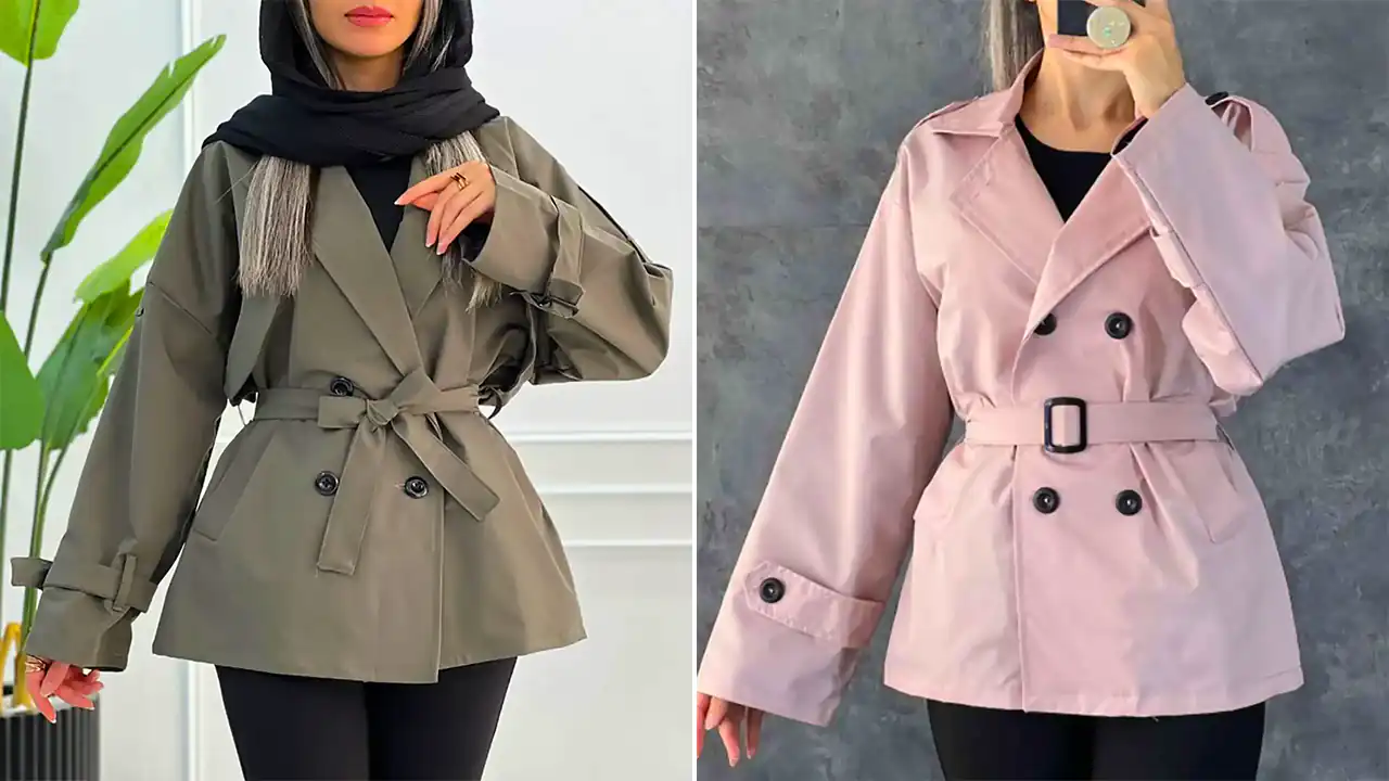 ترنچ کت کلاسیک زیبا؛ ۱۵ عکس جذاب برای انتخاب بهتر و ساخت استایل شیک