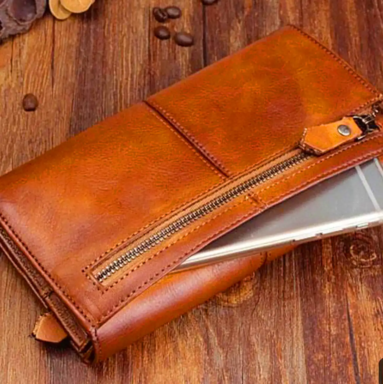 کیف پول جیبی چرم شیک
