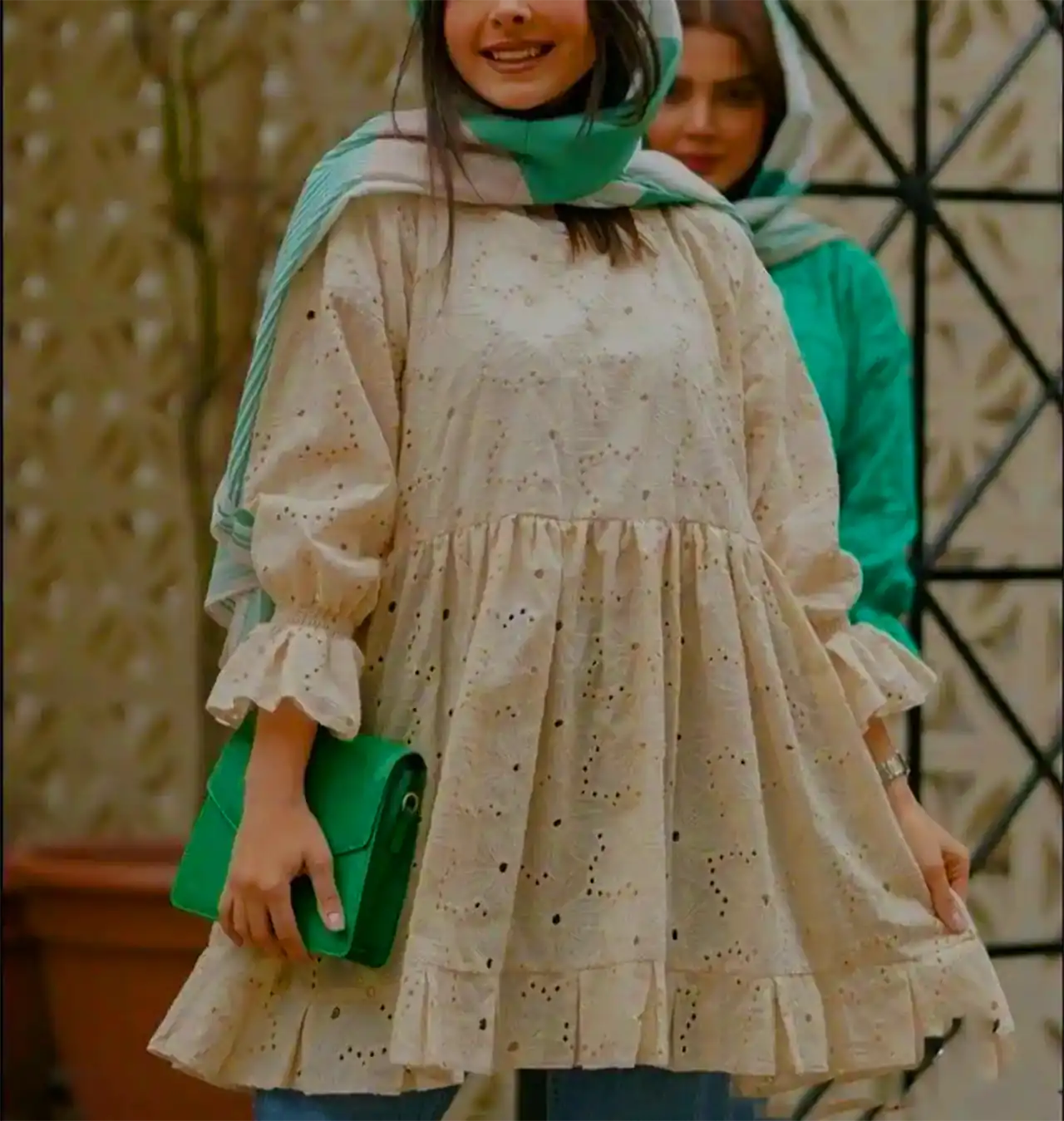 مانتو ساده و شیک روزمره