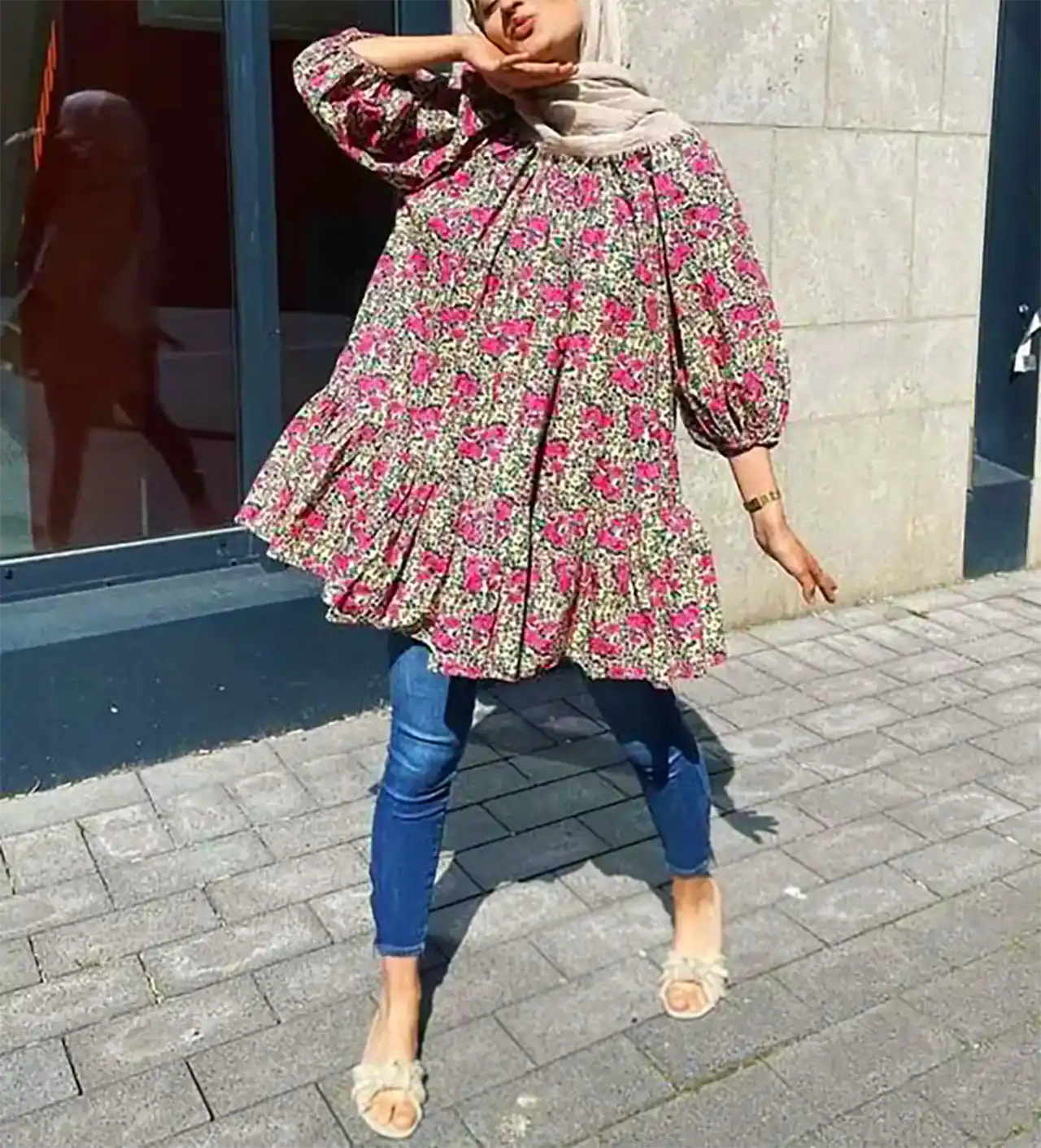 مانتو ساده و شیک روزمره