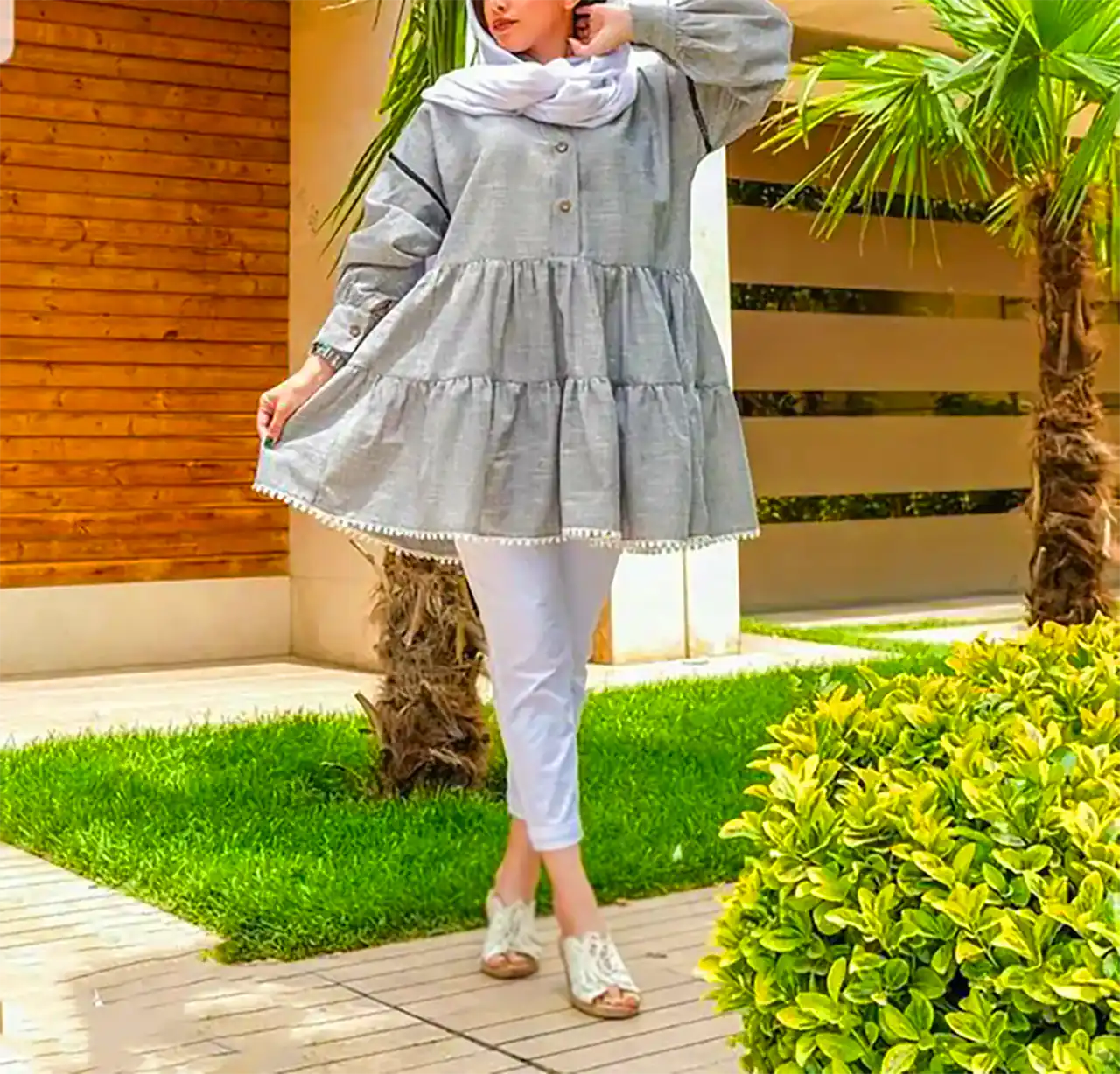 مانتو ساده و شیک روزمره