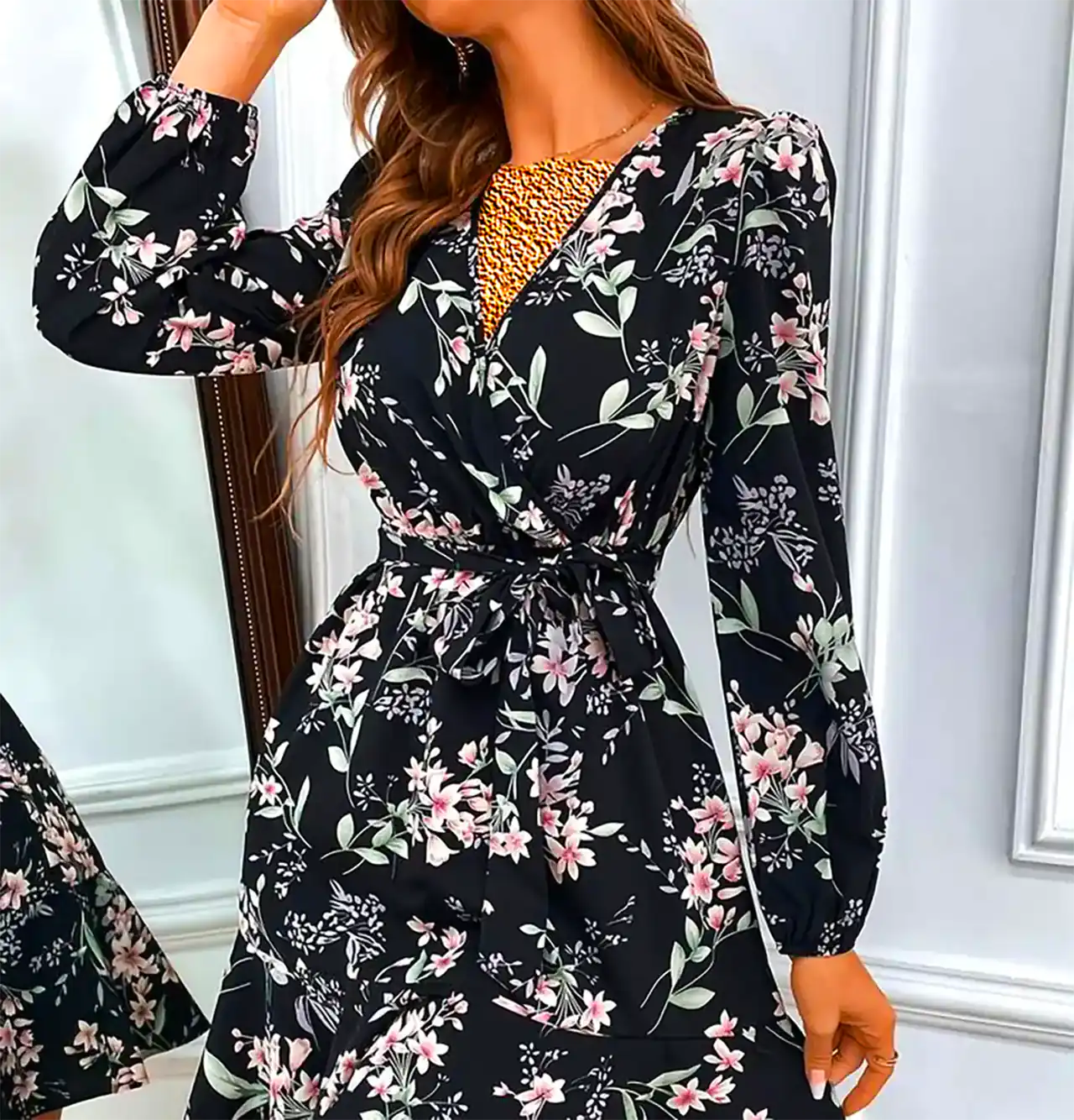 پیراهن قد زانو زنانه