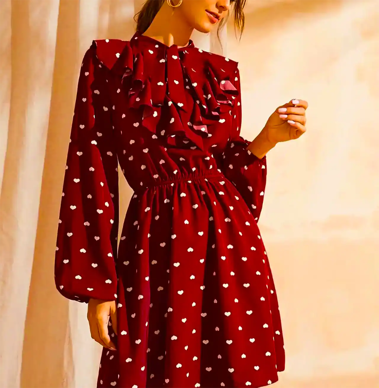 پیراهن قد زانو زنانه