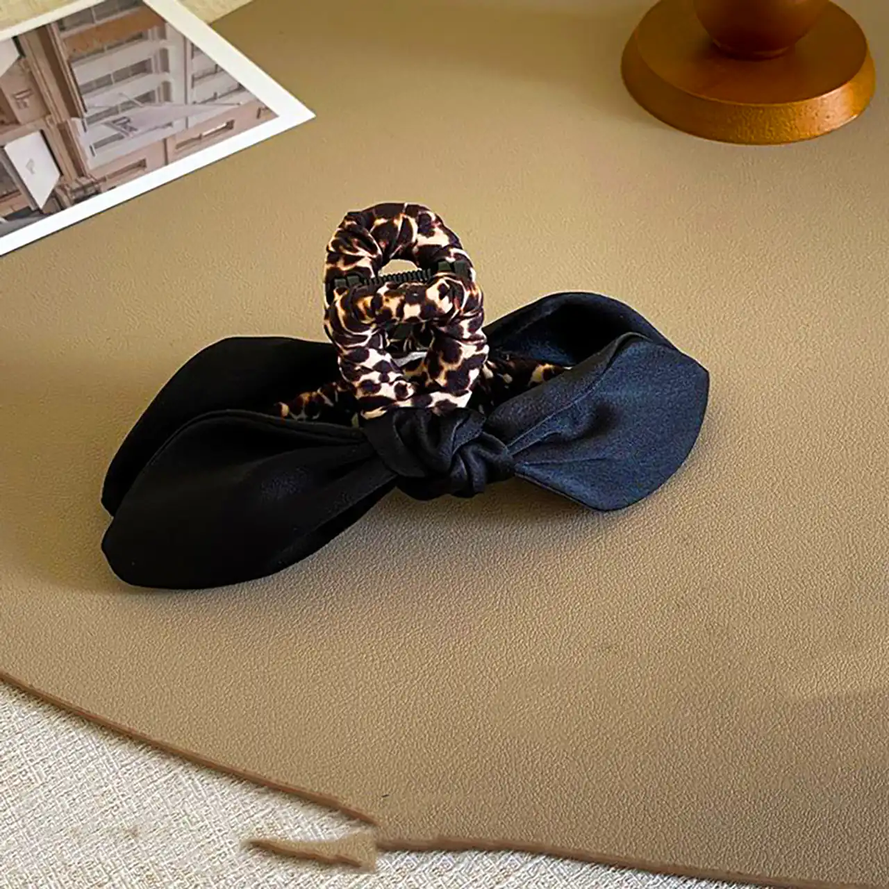 اکسسوری پلنگی برای مو