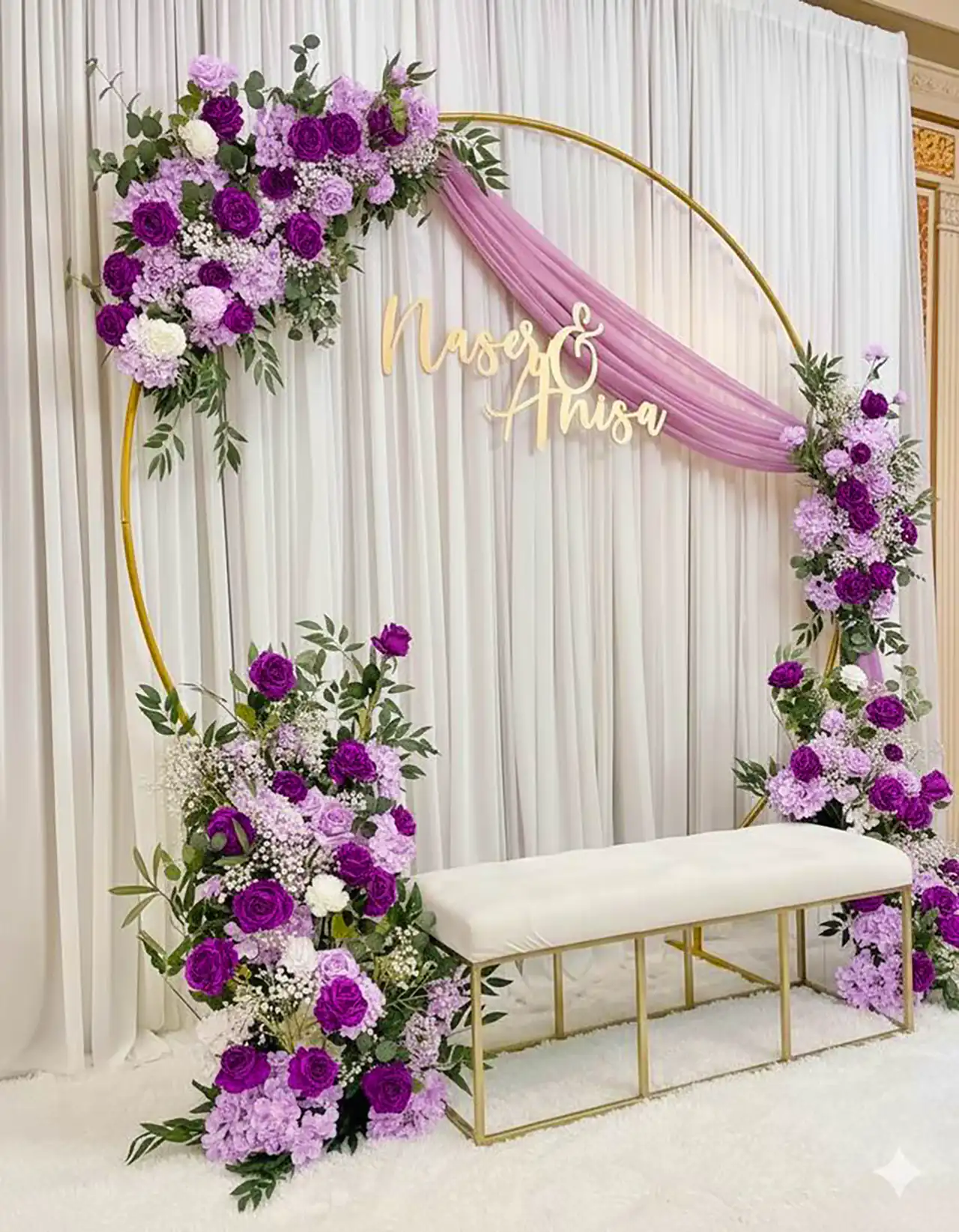 بک گراند جشن عقد