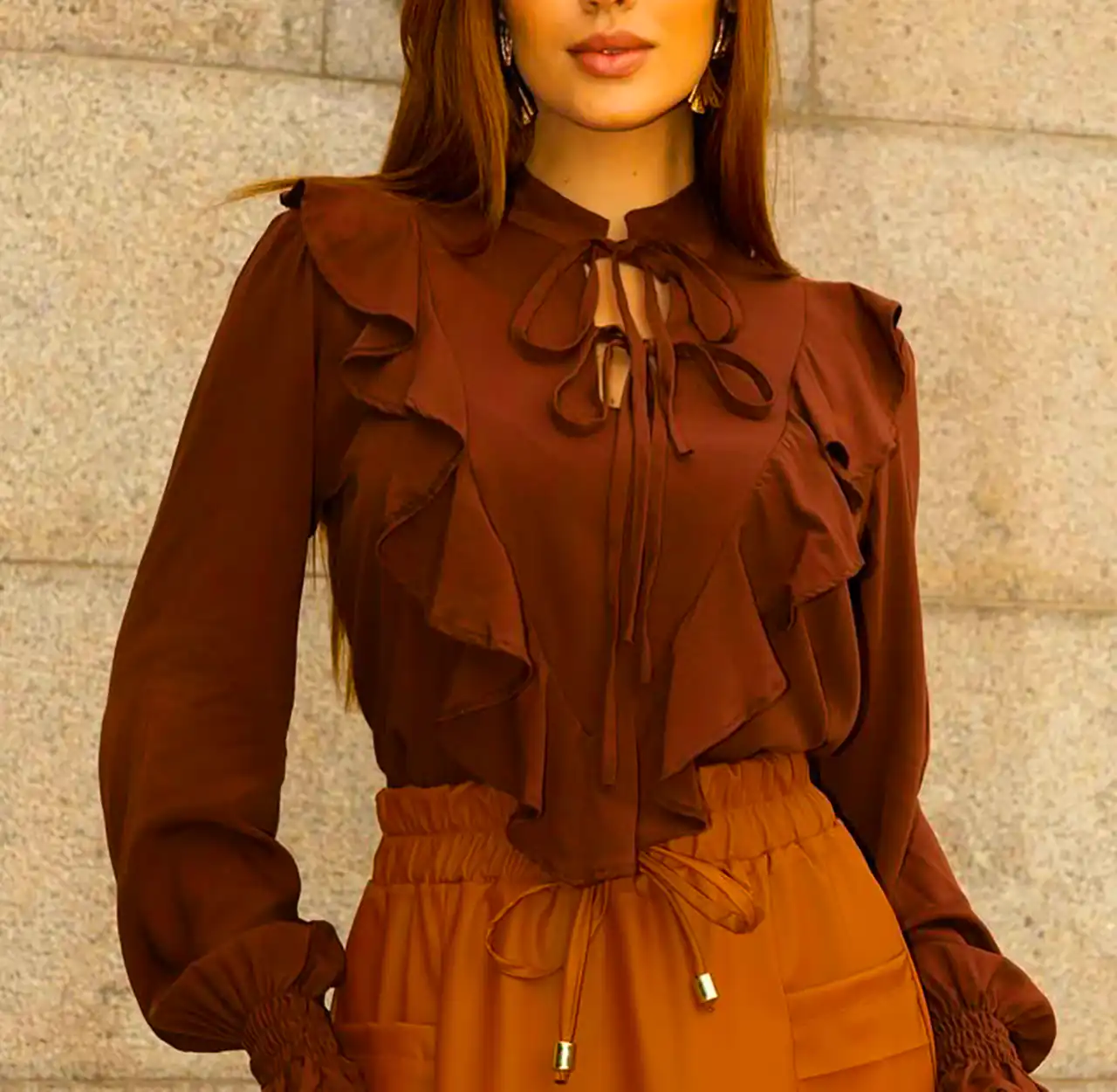 بلوز شیفون مجلسی زنانه