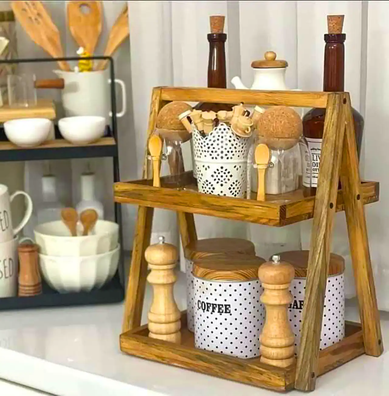 استند چوبی دکوراتیو
