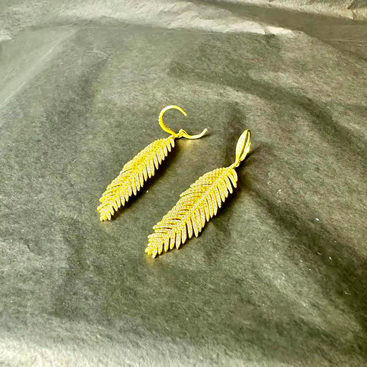گوشواره طلا گندم