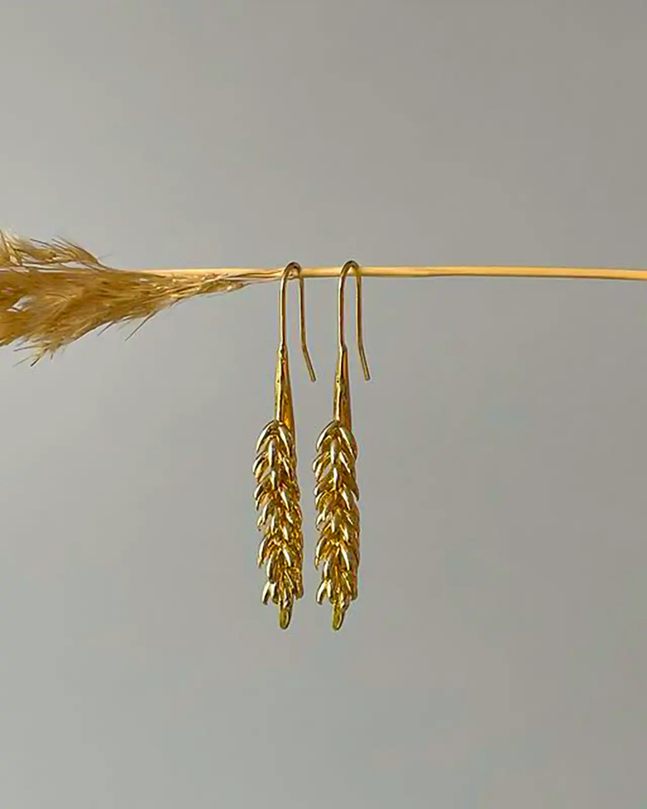 گوشواره طلا گندم