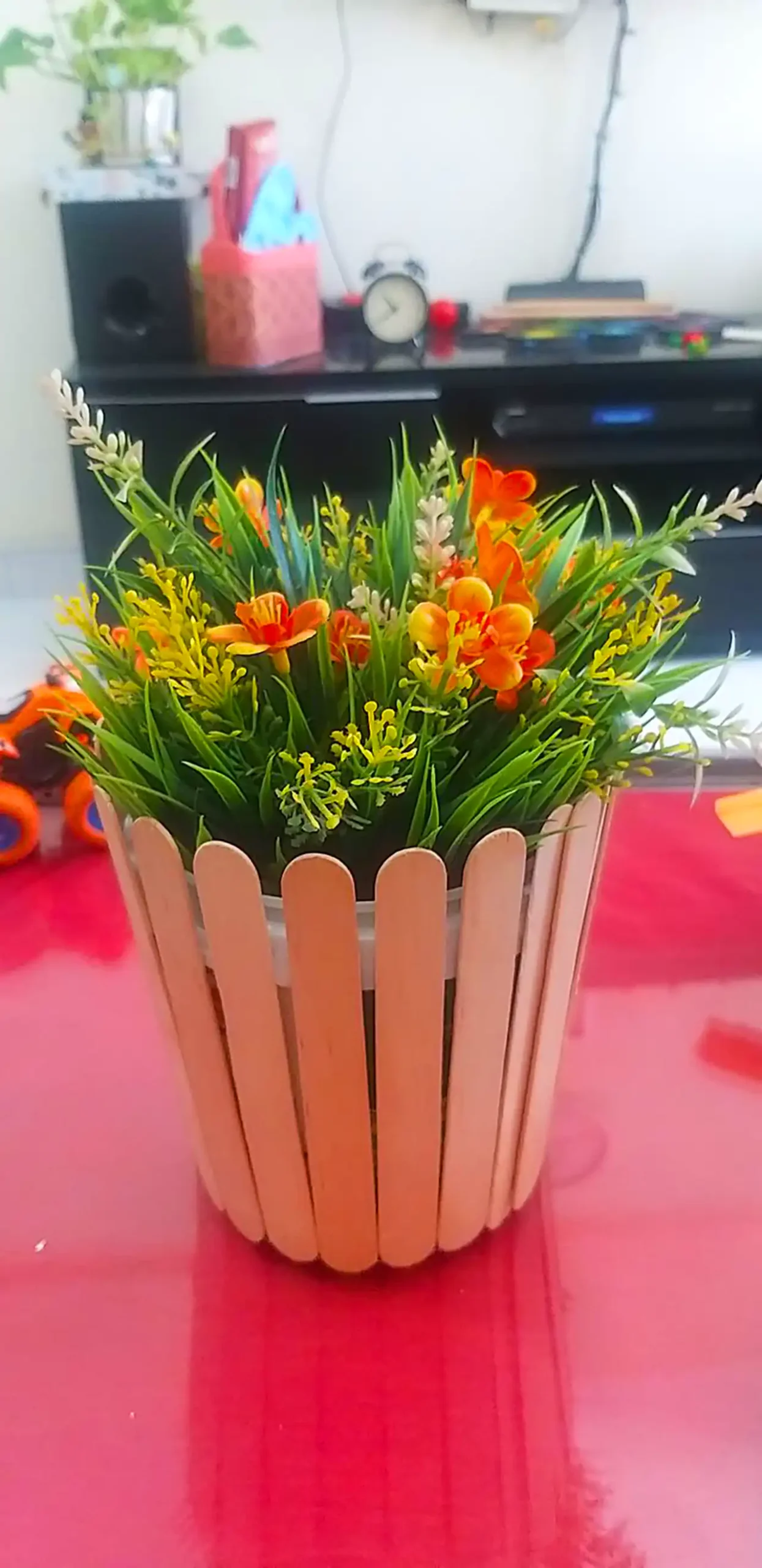 کاردسنی با چوب بستنی