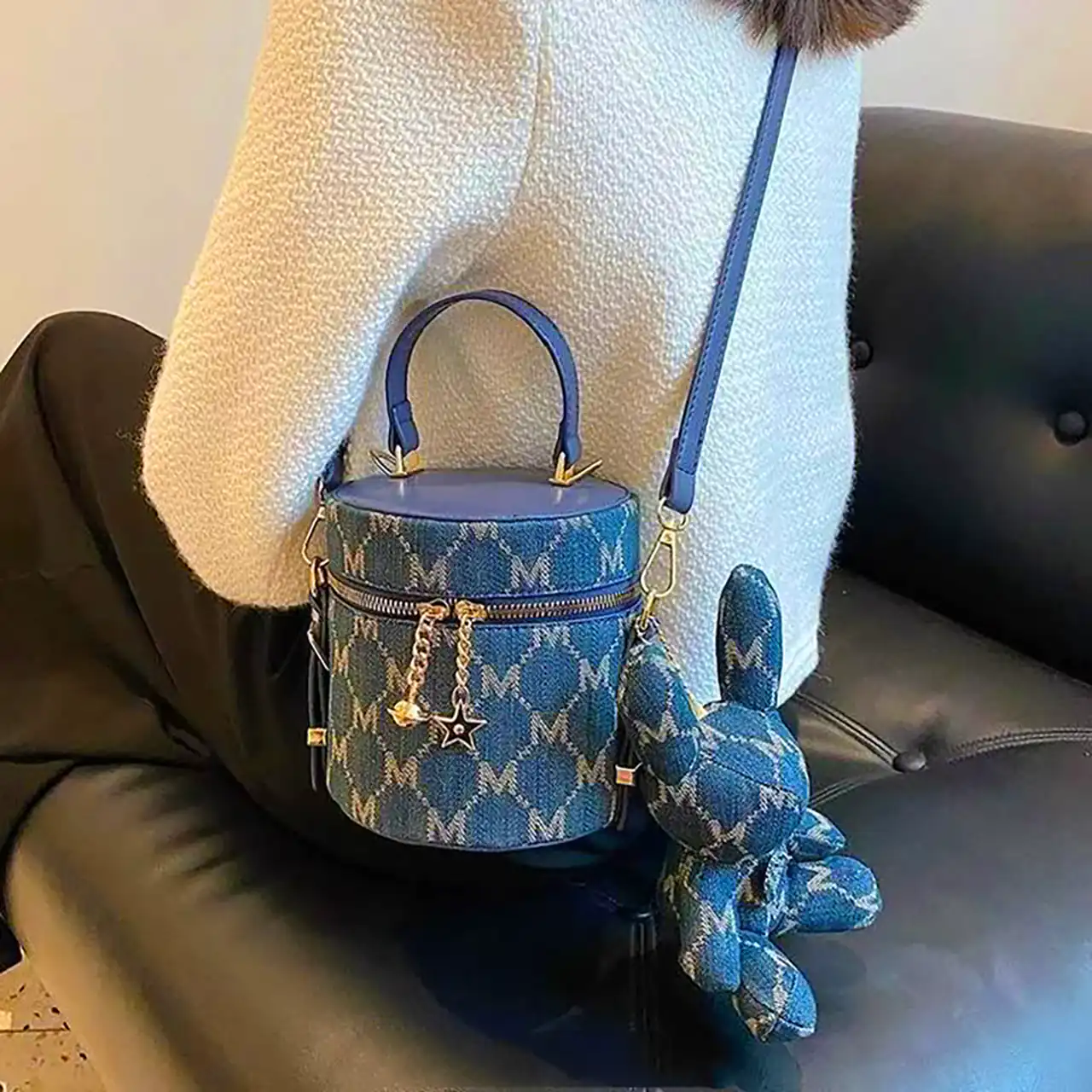 کیف دوشی جین زنانه