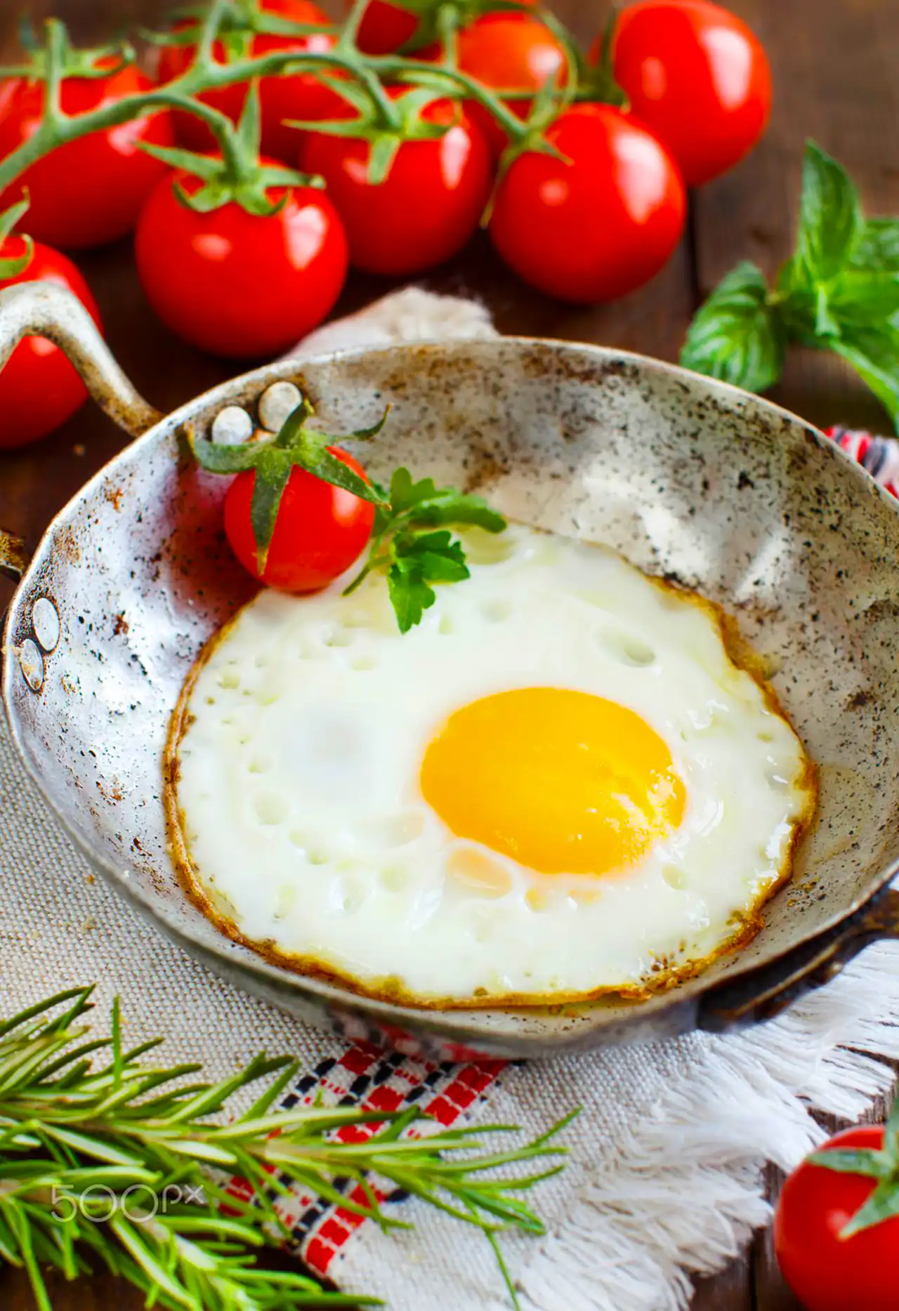 نیمرو برای صبحانه