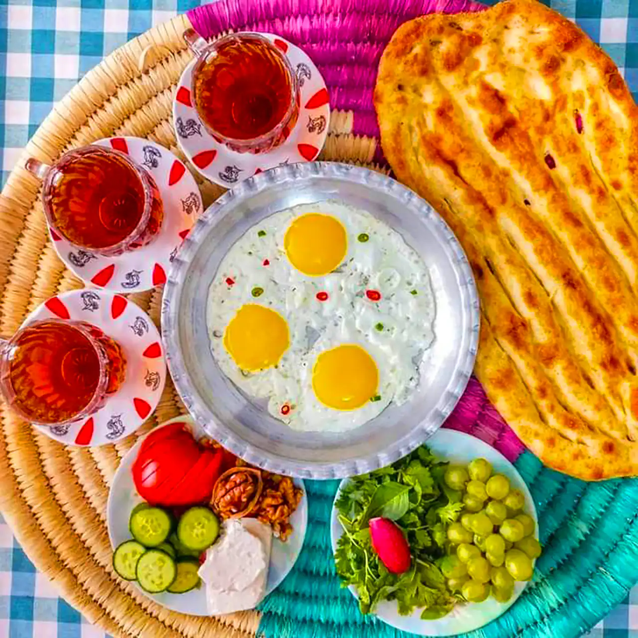 نیمرو برای صبحانه