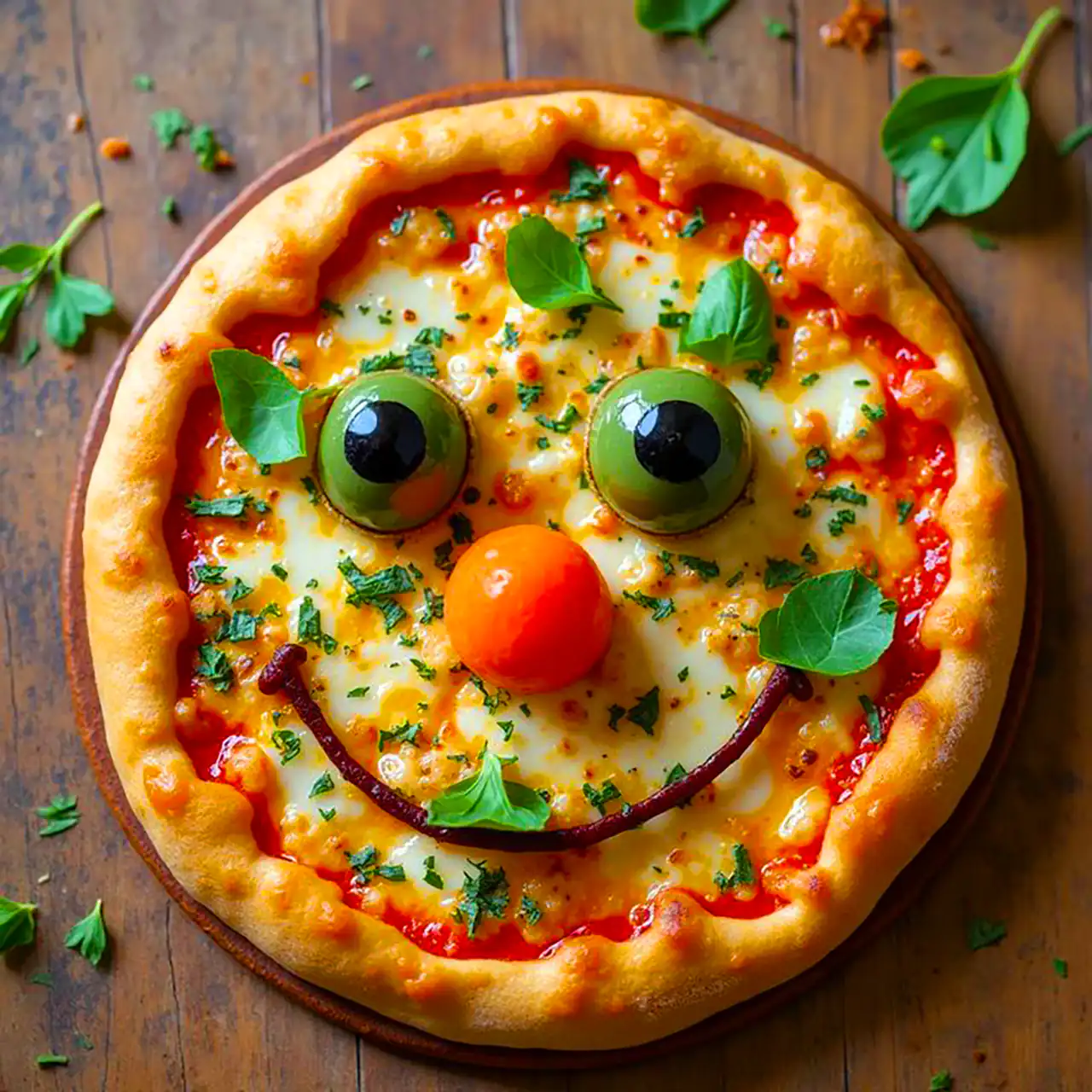 پیتزا فانتزی برای بچه ها