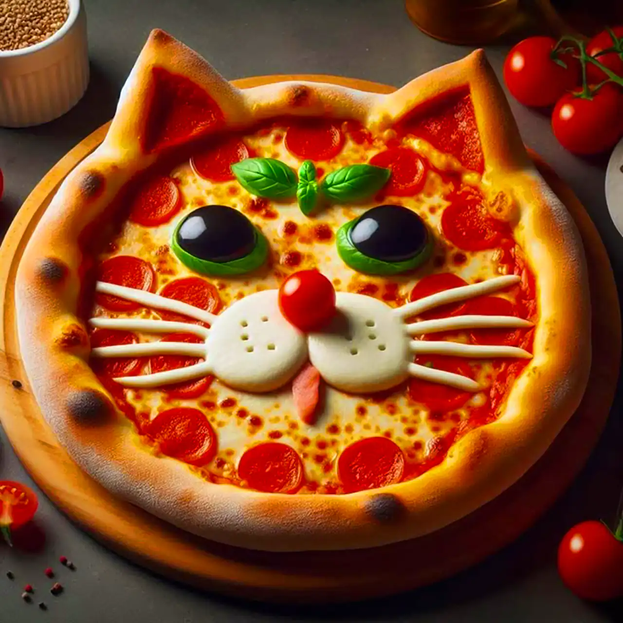 پیتزا فانتزی برای بچه ها