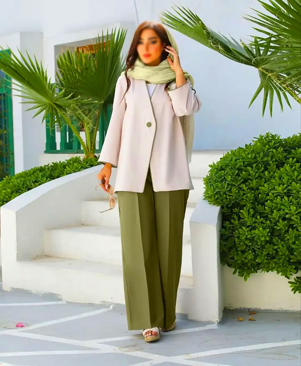 استایل زنانه با کت شلوار