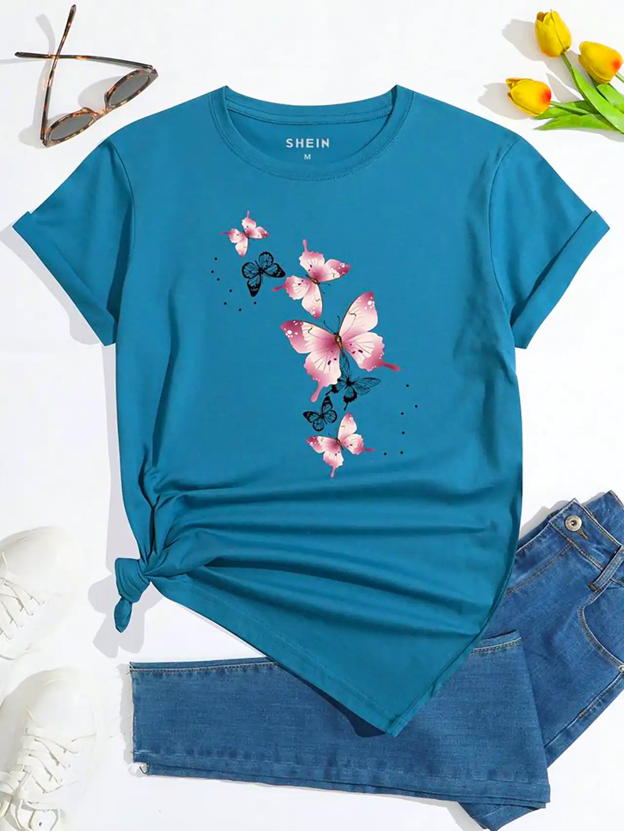 تیشرت پترنی شیک زنانه
