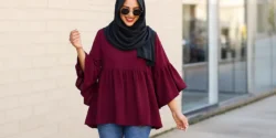 15 مدل بلوز حریر آستین کلوش زنانه با طراحی شیک و خیره کننده