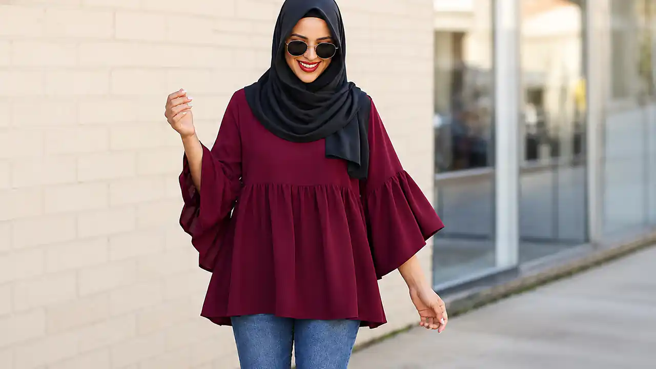 15 مدل بلوز حریر آستین کلوش زنانه با طراحی شیک و خیره کننده
