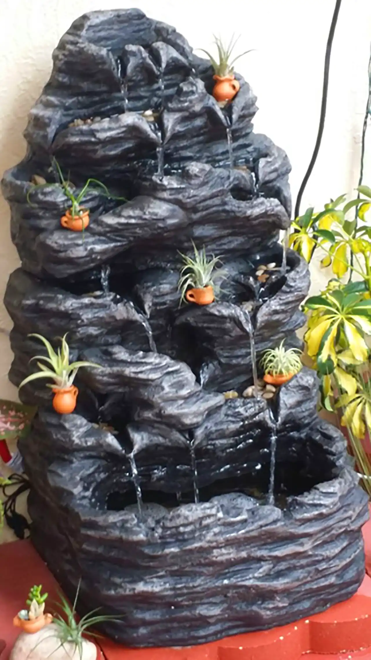 آبنمای رومیزی صخره ای مدرن و خاص