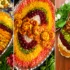 دیزاین دیس پلو برای مهمانی با رنگ و لعابی خاص برای یک سفره ایرانی زیبا