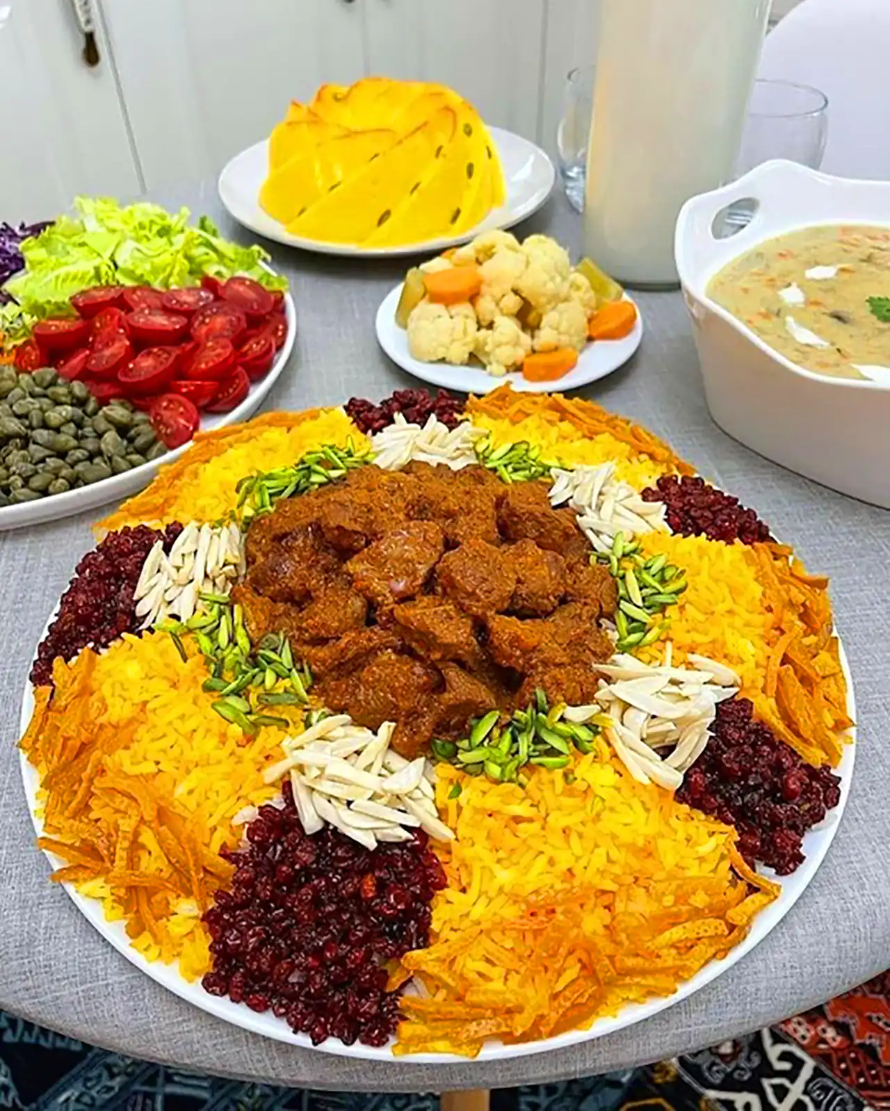دیزاین دیس پلو برای مهمانی