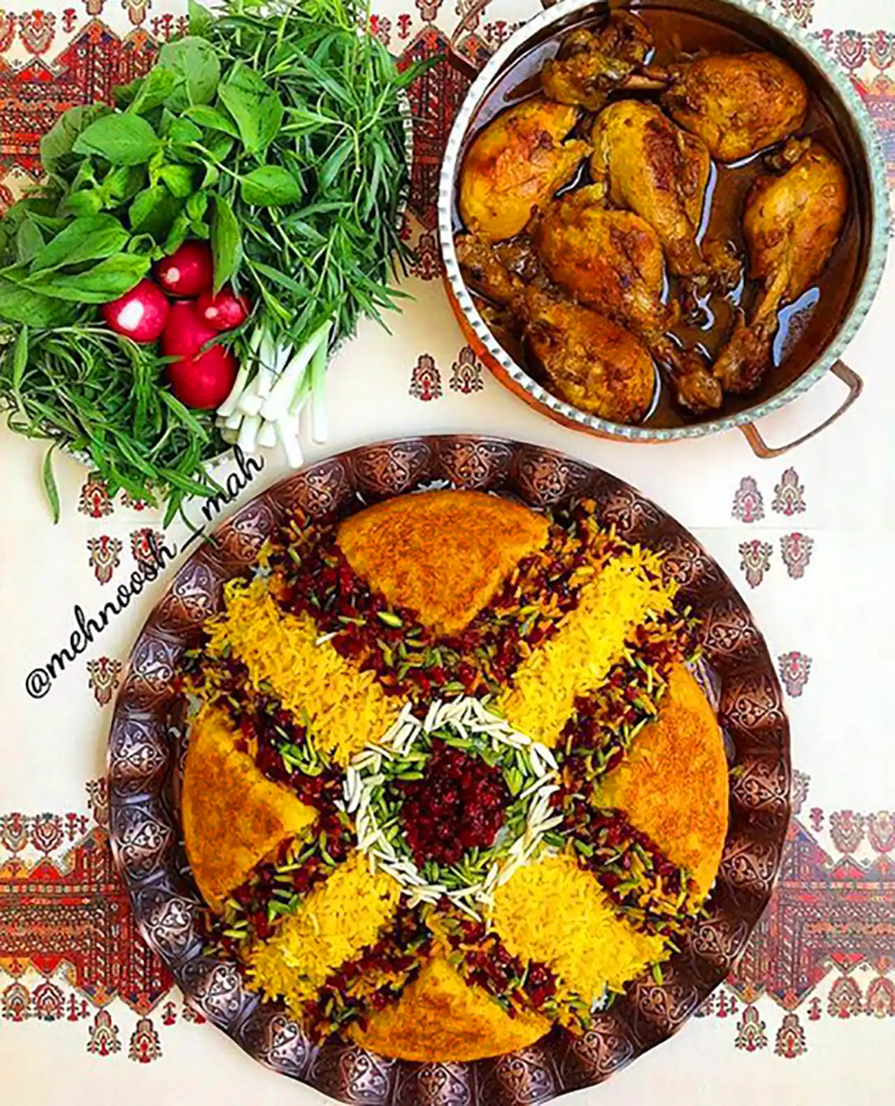 دیزاین دیس پلو برای مهمانی