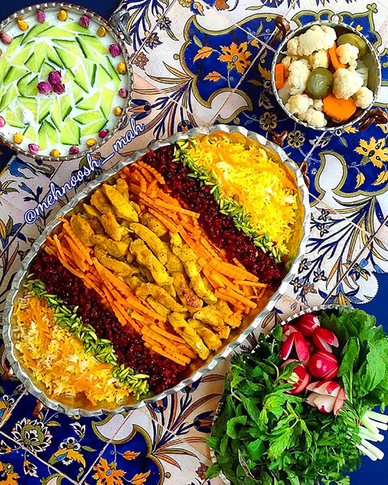 دیزاین دیس پلو برای مهمانی