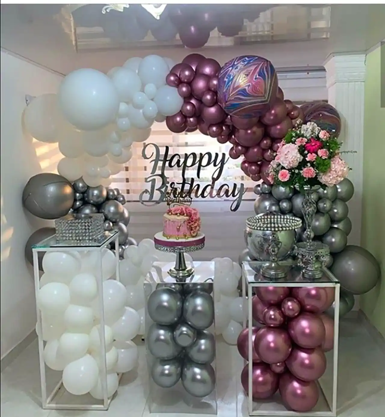 دکور بادکنک آرایی شیک و مدرن